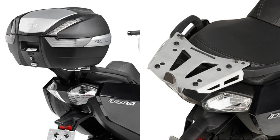 BMW C 650 GT [GIVI] - tartó eloxált alumíniumból MONOKEY® tokokhoz max.