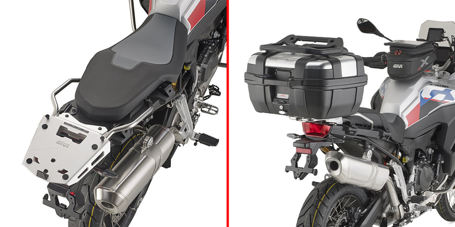 BMW F 900 GS Adventure [GIVI] - eloxált alumíniumból készült tartó MONOKEY® tokokhoz max.
