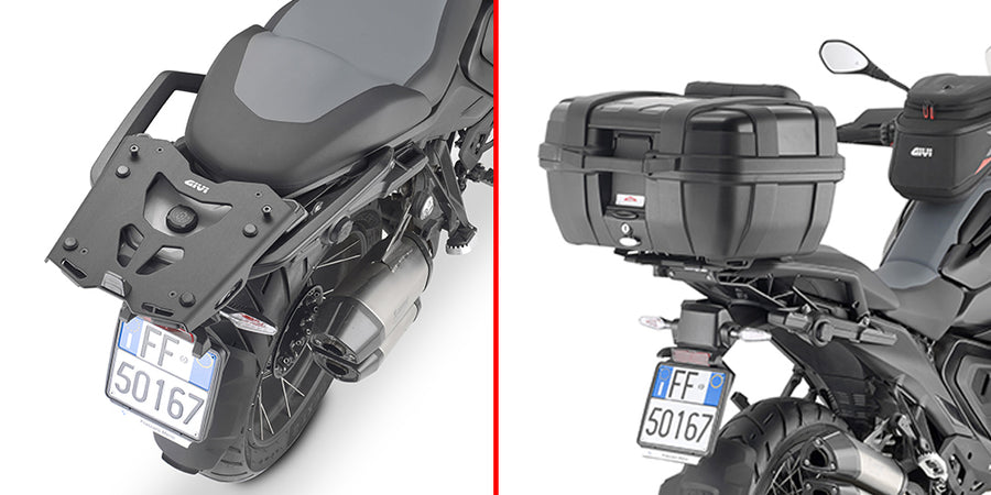 BMW R 1300 GS [GIVI] - Eloxált alumínium hordozó MONOKEY® tokokhoz