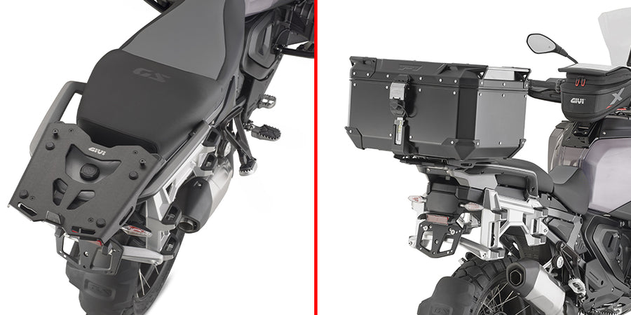 BMW C 400 X [GIVI] - Eloxált alumínium tartó MONOKEY® tokokhoz