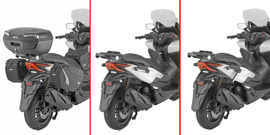 Honda Forza 125 [GIVI] - Speciális visszahúzható lopakodó tartó pár üvegszállal megerősített technopolimerből