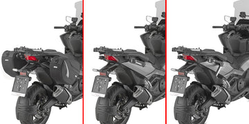 Honda X-ADV 750 [GIVI] - Speciális, üvegszállal megerősített technopolimerből készült, visszahúzható lopakodó rögzítőpár
