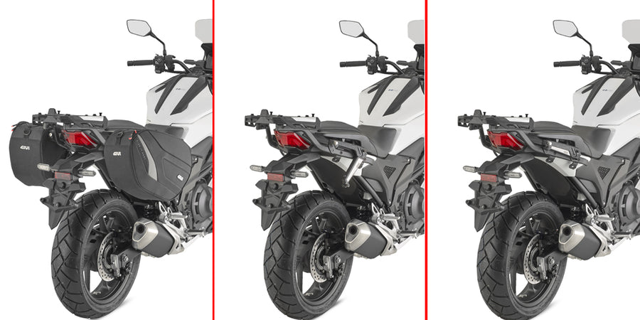Honda NC 750 X [GIVI] - Speciális visszahúzható lopakodó tartó pár üvegszállal megerősített technopolimerből