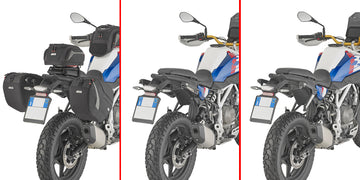 BMW F 450 GS [GIVI] - Speciális visszahúzható lopakodó rögzítőpár üvegszállal megerősített technopolimerből