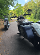 Motoros táska [Hepco & Becker] - bőrtáska készlet Rugged 21 L - fekete - C-Bow