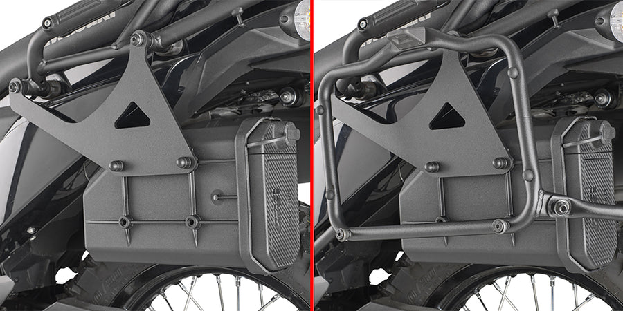 Kawasaki KLR 650 / KLR 650 S [GIVI] - Készlet az S250 szerszámosláda felszereléséhez, amelyet az S250-hez kell szerelni