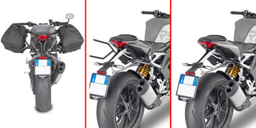 Triumph Speed ​​​​Triple 1200 RS [GIVI] - Távtartó REMOVE-X-hez, kivehető nyeregtáskákhoz