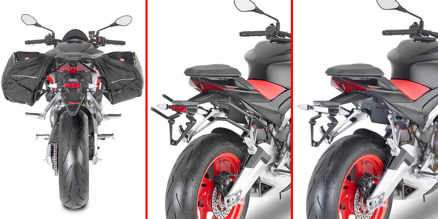Aprilia Tuono 660 [GIVI] - Távtartó REMOVE-X-hez, kivehető nyeregtáskákhoz