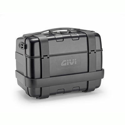 Trekker Lite 46, Monokey bőrönd, 46 literes - fekete műanyag borítással, max. terhelés 10 kg