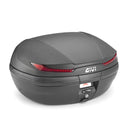 V45 Arena Monokey® felső tok fekete – piros reflektorokkal / Max. terhelés 10 kg