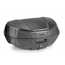 V49 AIR Monokey felső tok Wingflow rendszerrel – fekete, színezett reflektorral, 49 liter