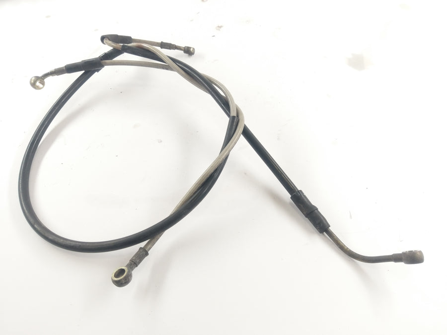 Yamaha TT 600 RE DJ01 [2006] - Acél fonott fékvezetékek elöl és hátul