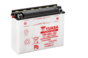 DUCATI 600 MONSTER [1994-1999] - YB16AL-A2 12V 16Ah 210CCA