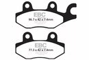 Yamaha XTZ 660 Tenere [EBC] - FA-HH sorozatú szinterezett fém fékbetétek-1