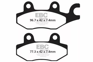 Yamaha XTZ 660 Tenere [EBC] - FA-HH sorozatú szinterezett fém fékbetétek