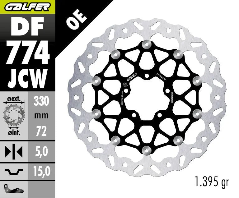 Ducati 1100 Panigale V 4 S [2025-2026] - BREMSSCHEIBE FLOATECH WAVE – Bild 2