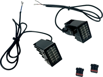 harley-davidson street bob [CUSTOM DYNAMICS] – LED-es irányjelzők a hátsó rugóstag tartóhoz