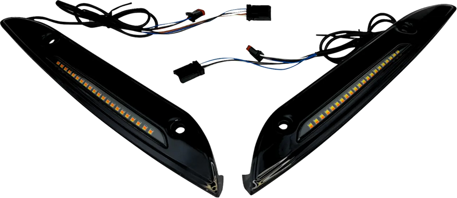 harley-davidson road glide st [CUSTOM DYNAMICS] - Genesis® 4 Dynamic LED Road Glide® szélvédőszalag