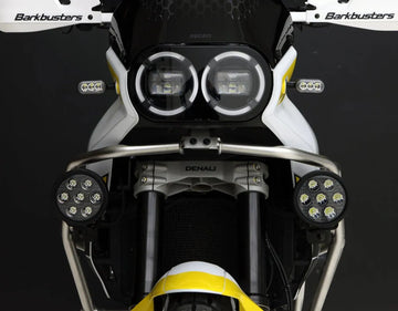 Ducati DesertX [DENALI] – helyzetjelző lámpa keretének részletes nézete