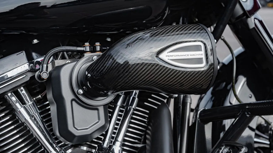 harley davidson touring [PERFORMANCE MACHINE (PM)] – C4 sorozatú szénszálas levegőszűrő készlet