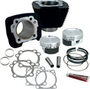 Harley-Davidson Xlh 883 Sportster [1994-1995] - 1200cc Umrüstsatz für XL883 – Oberfläche: Pulverbeschichtet, Wrinkle Black – Bild 1