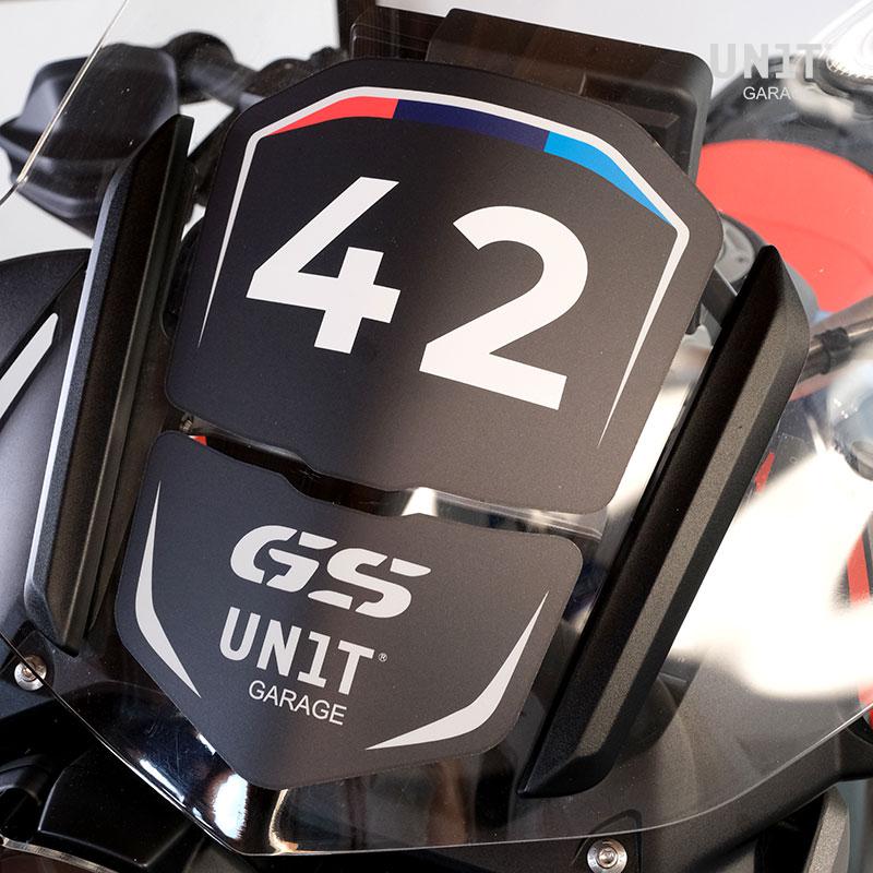 BMW R 1200 GS ADV LC [2014-2018] - Motorsport-Aufkleber für GS-Windschutzscheibe