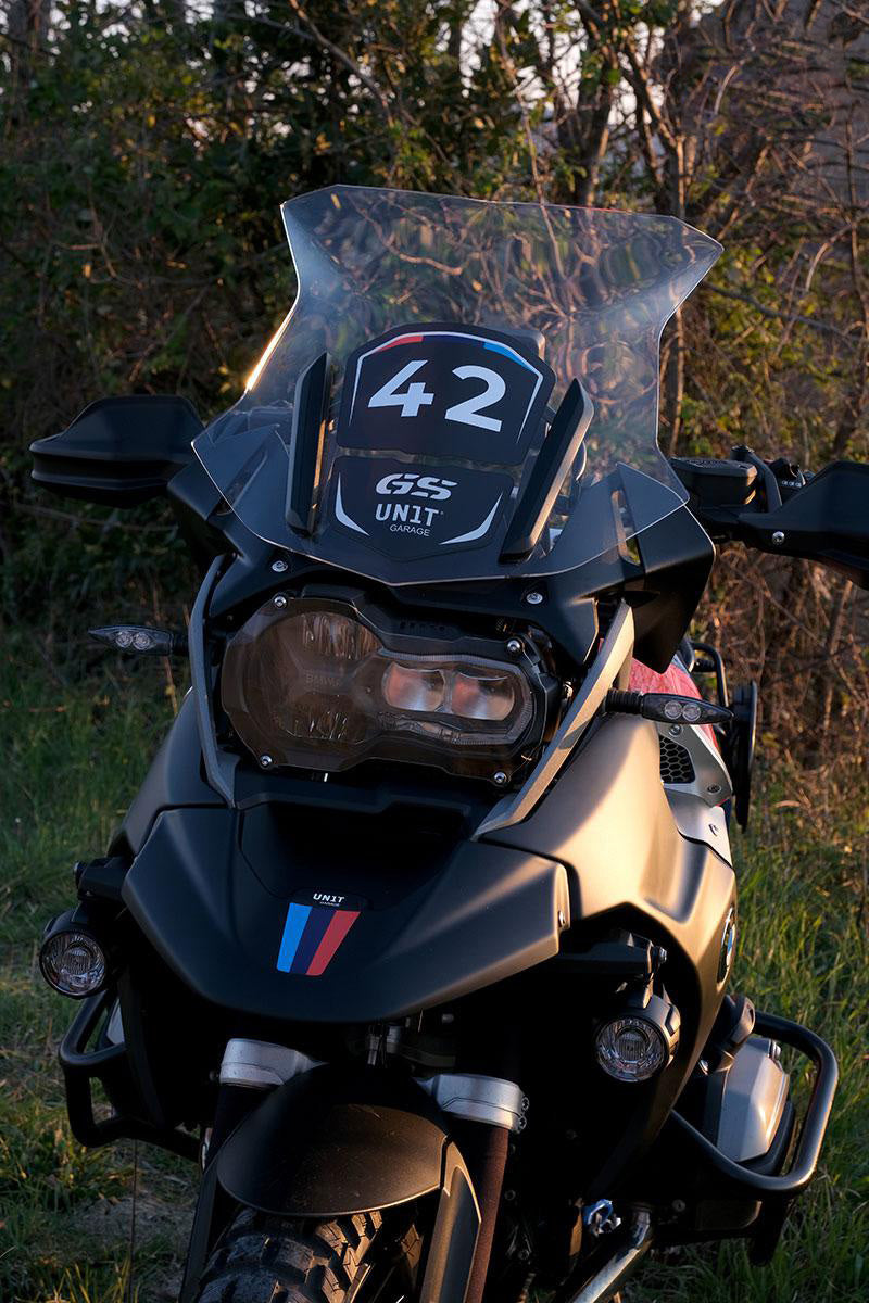 BMW R 1200 GS ADV LC [2014-2018] - Motorsport-Aufkleber für GS-Windschutzscheibe