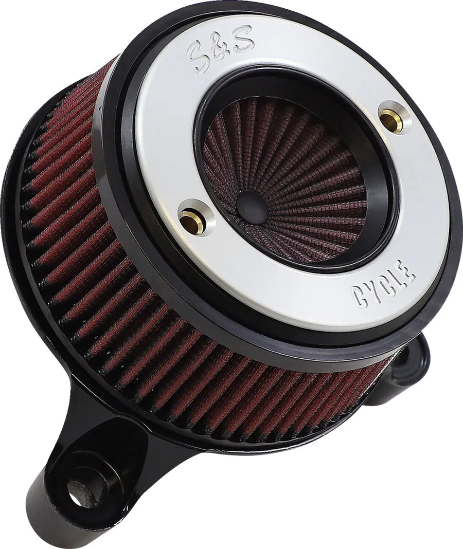 Harley-Davidson FXSBSE2 1800 Breakout CVO [2014] - Air Stinger Stealth Luftfiltersatz – Oberfläche: Schwarz, Verchromt – Bild 1
