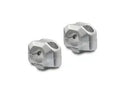 [SW-MOTECH] - Kormányemelő Ø 22 mm-hez, furattávolság 32-38 mm, ezüst - 3. kép
