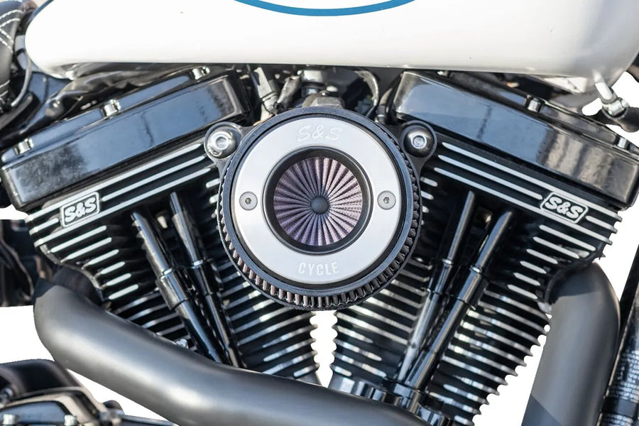 Harley-Davidson FXDBP 1690 Dyna Street Bob Factory Custom [2013-2016] - Air Stinger Stealth Luftfiltersatz – Bild 3