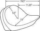 harley davidson flst [DRAG SPECIALTIES] – Egyéni ülés, háttámla kompatibilis-5
