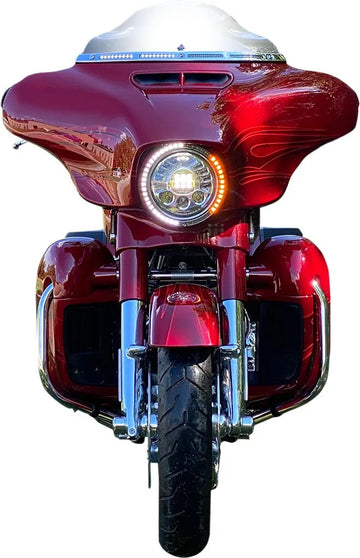harley davidson flhtc [CUSTOM DYNAMICS] – ProBEAM® irányjelző gyűrű trim - 0