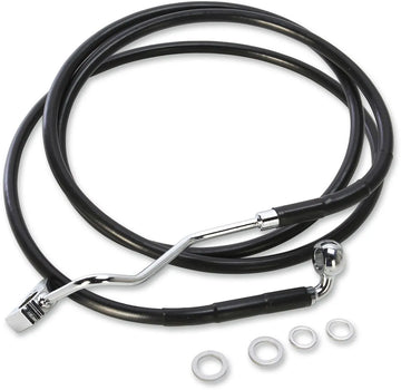 harley davidson fltr [DRAG SPECIALTIES] – Extended Black Brake Line Kit