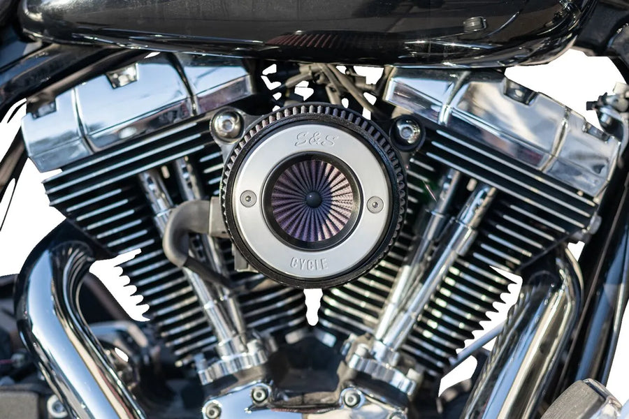 Harley-Davidson FLRT 1690 Freewheeler [2015-2016] - Air Stinger Stealth Luftfiltersatz – Oberfläche: Schwarz, Verchromt – Bild 3