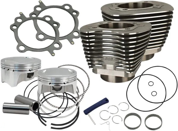 Harley-Davidson Fxdwgi 1450 EFI Dyna Wide Glide [2004-2005] - Einschraubbare Sidewinder® 4" Big Bore-Kits – Bild 2
