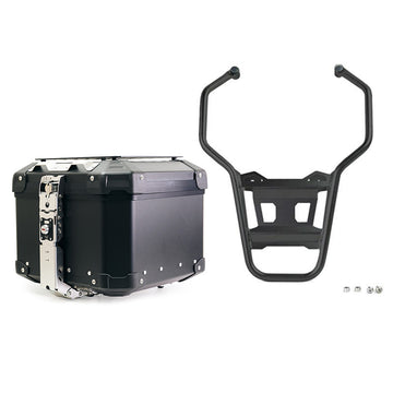 BMW R 1250 GS LC Rad [2019-2023] - Atlas 44L Aluminium-Topcase für BMW-System + Gepäckträger R1200GS LC & ADV - R1250GS & ADV