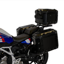 BMW F 450 GS [2026-] - Atlas 44L Universal-Aluminium-Topcase + Gepäckträger mit Soziusgriffen