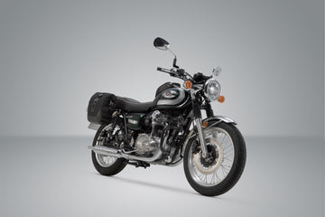 Kawasaki W 800 [2014-2024] - Legend Gear LC2 oldaltáska rendszer Black Edition – 2. kép