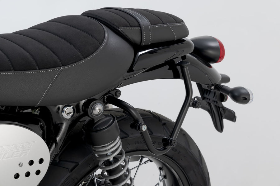 Triumph Street Cup 900 [2018-2020] - Legend Gear LC2 oldaltáska rendszer Brown Edition balra - 2. kép