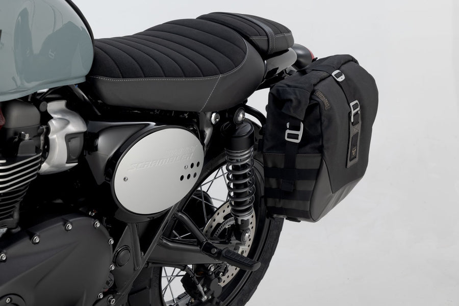 Triumph Street Cup 900 [2018-2020] - Legend Gear LC2 oldaltáska rendszer Brown Edition balra - 5. kép
