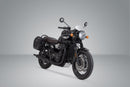 Triumph Bonneville 1200 T 120 fekete [2022-2026] – Legend Gear LC2 oldaltáska rendszer, barna kiadás – 2. kép