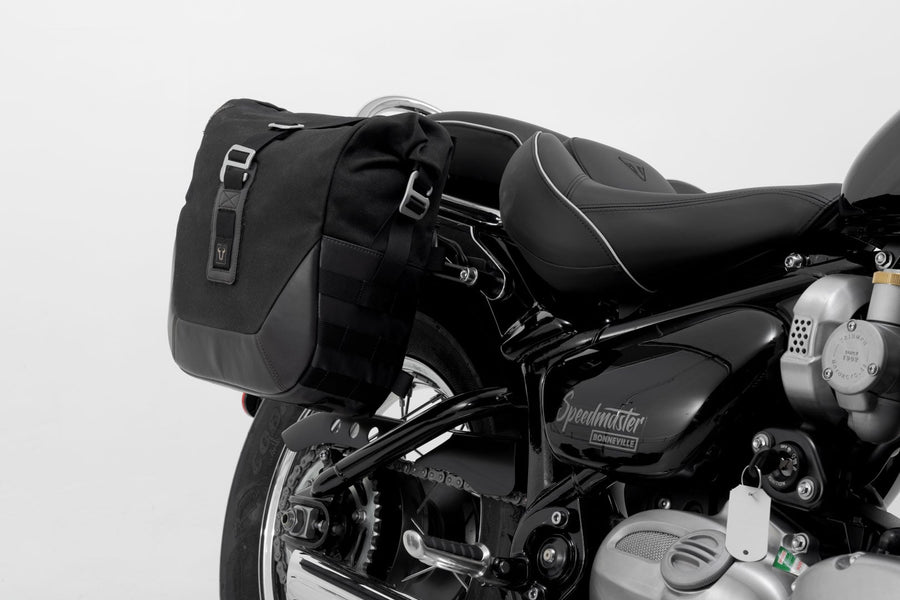 Triumph Bonneville 1200 Speedmaster [2019-2026] - Legend Gear oldaltáska rendszer LC Black Edition – 6. kép