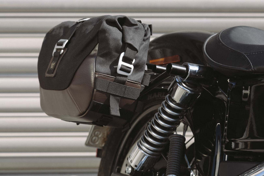 Harley-Davidson FXDWG 1690 Dyna Wide Glide [2012-2017] – Legend Gear LC2 oldaltáska rendszer, fekete kiadás – 2. kép