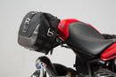 Ducati Monster 1200 [2017-2020] – Legend Gear LC1 és LC2 oldaltáska rendszer, Black Edition – 1. kép