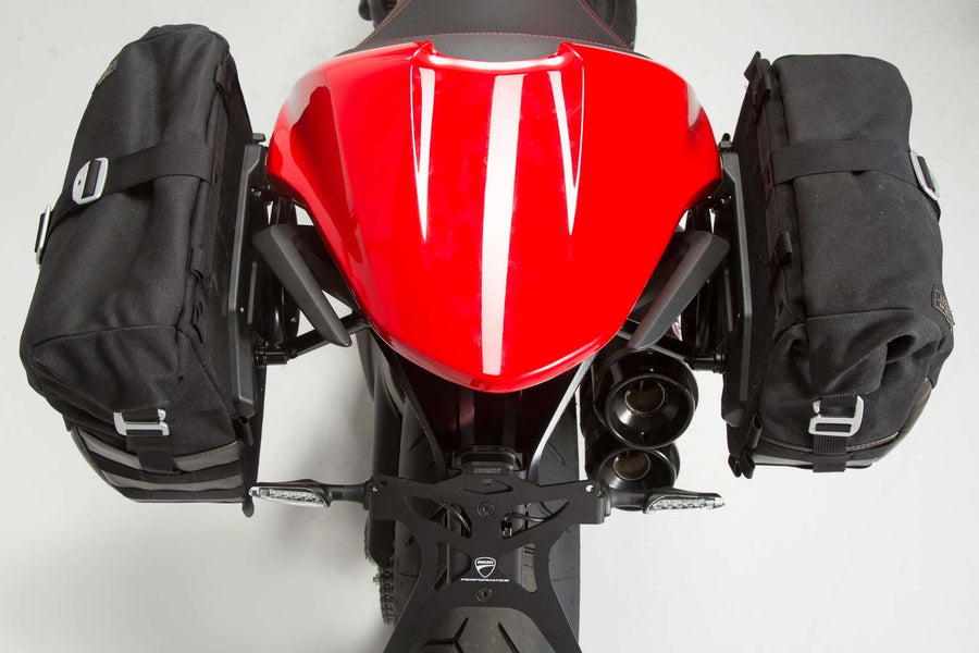 Ducati Monster 797 [2017-2020] - Legend Gear LC1 és LC2 oldaltáska rendszer Black Edition – 3. kép