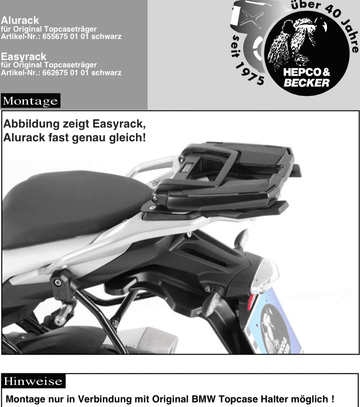 BMW S 1000 XR [2015-2019] - Alumínium rack - 0