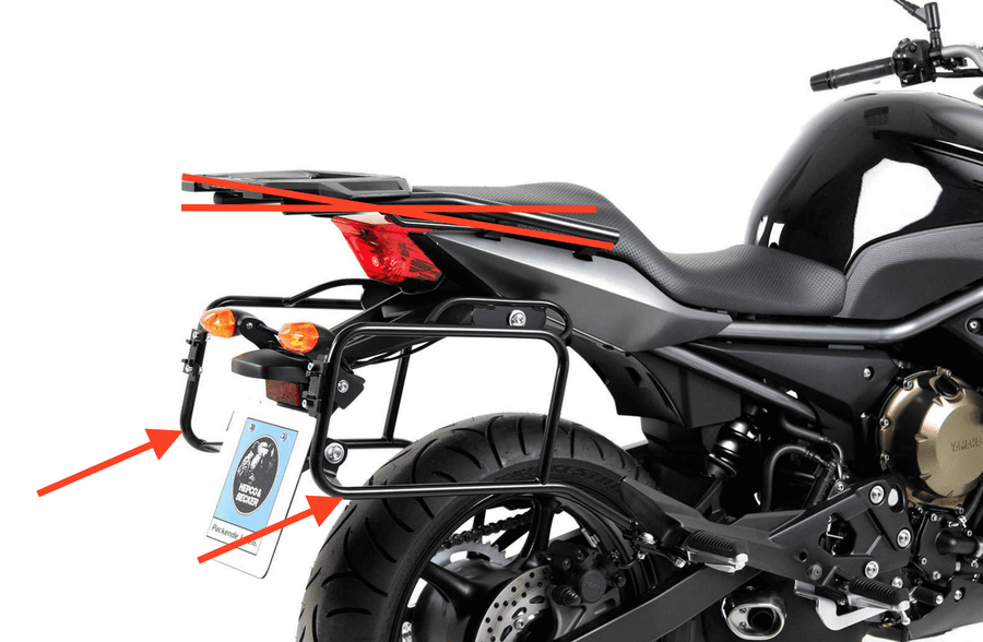Yamaha XJ 6 [2013-2016] – Lock-it csomagtartó állvány