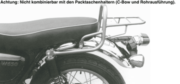 Kawasaki W 650 [1999-2016] - csomagtartó