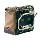 BMW R 1200 GS LC [2013-2018] - Kultikus oldaltáska hasított bőrből 40L - 50L + alumínium lemez (hangtompító oldal)