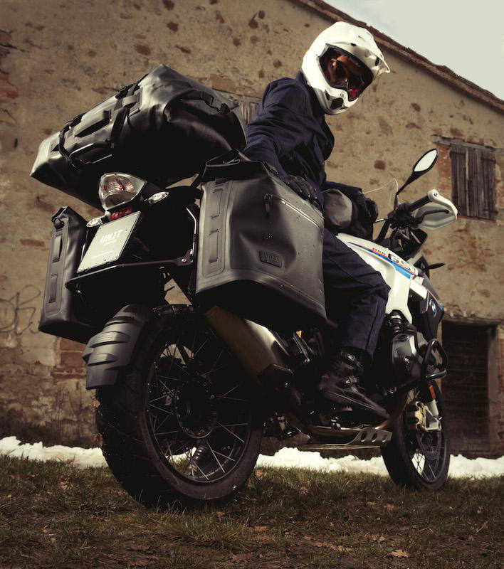 BMW R 850 R / R 1100 R [1993-2002] - Khali TPU-Seitentaschenpaar 35–45L mit Alu-Platten